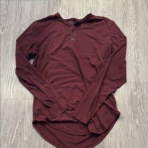 Mens Cuts Henley Shirt